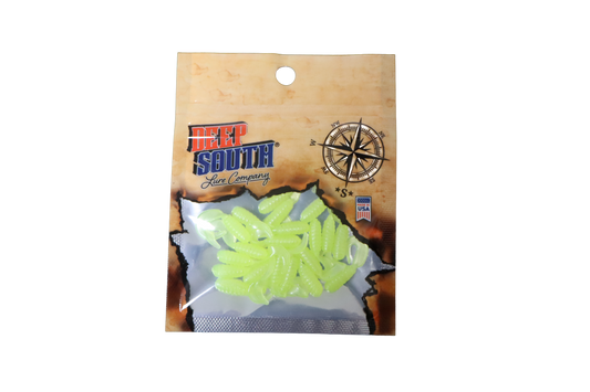 Micro Curls 1" - Chartreuse