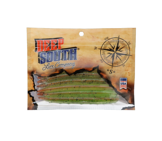 Core Shot Bass Worm 5" - Copper Crush