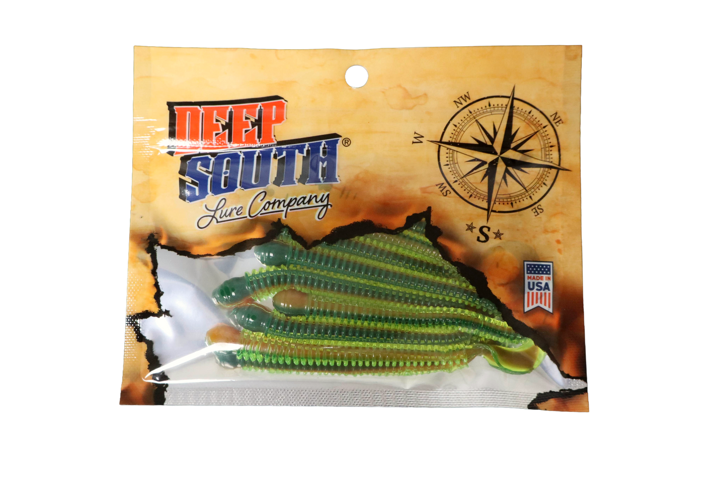 Core Shot Ringworm 4" - Fire Tiger