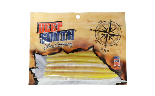 Elite Bass Worm 5" - Sexy Melon