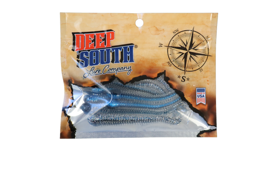 Core Shot Ringworm 4" - Electric Blue Viper