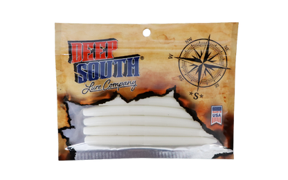 Elite Bass Worm 5" - Blanco