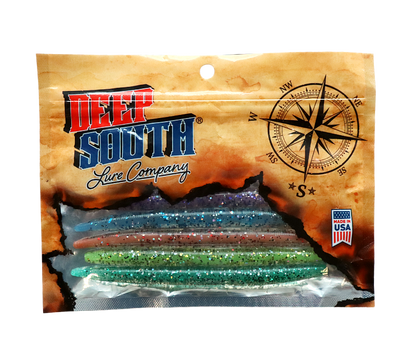 Core Shot Bass Worm 5" - Five Colors