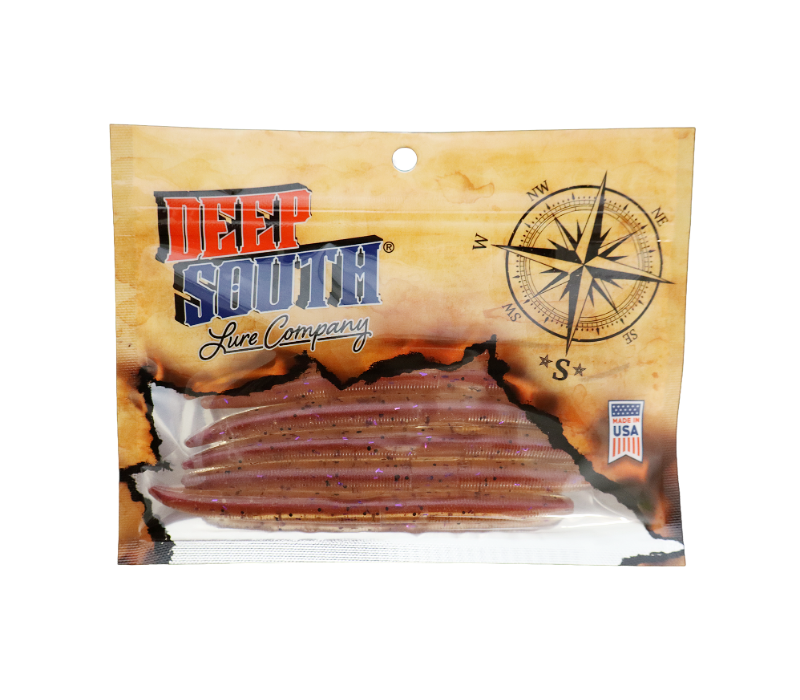 Core Shot Bass Worm 5" - Peanut Butter Jelly