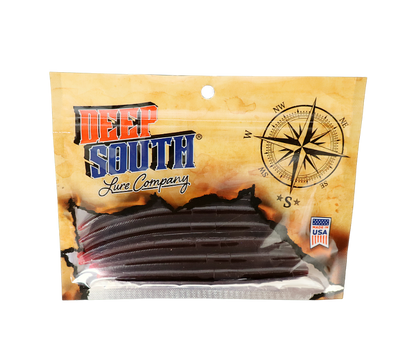 Core Shot Bass Worm 5" - Plum Krazy
