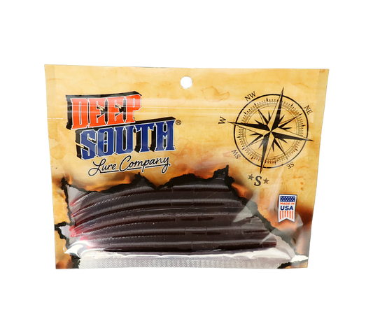 Core Shot Bass Worm 5" - Plum Krazy