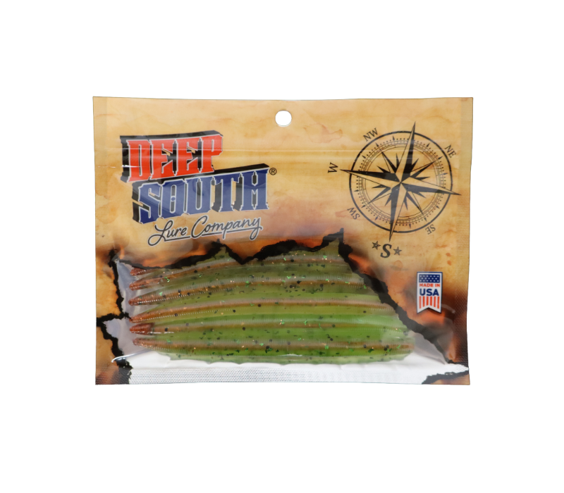 Core Shot Bass Worm 5" - Copper Crush