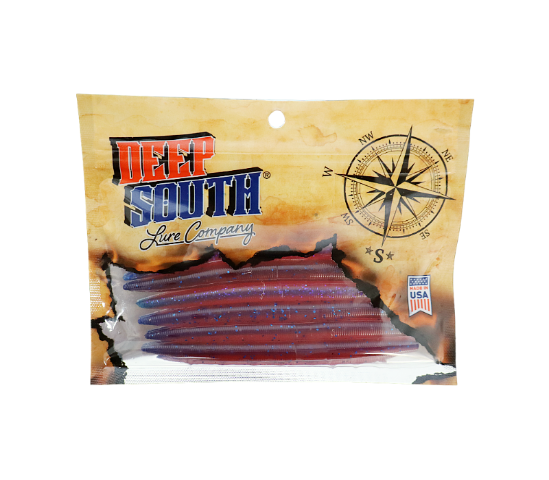 Core Shot Bass Worm 5" - Kotton Kandy