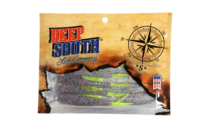 Slim Minnows 4" - Firecracker/Chart