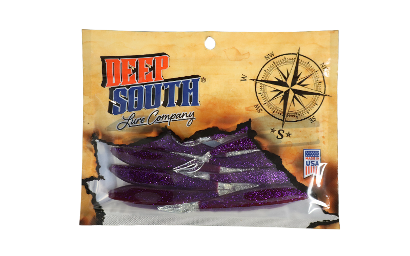 Slim Minnows 4" - Purple Haze