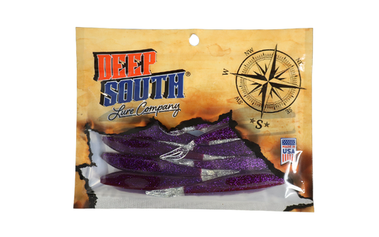 Slim Minnows 4" - Purple Haze