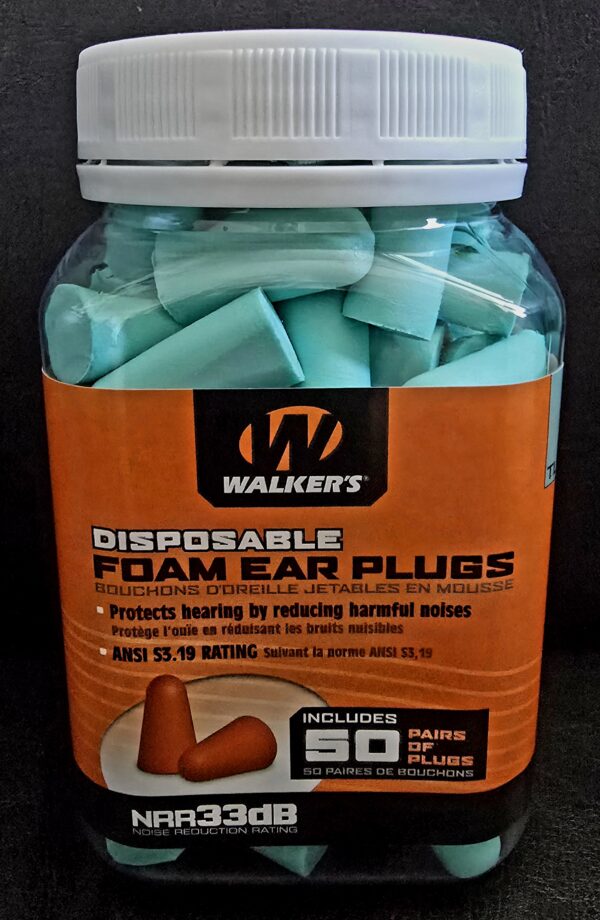 Disposable Foam Ear Plugs 50 Piece