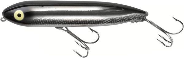 Heddon Super Spook Jr. Saltwater 3 Pack -Bone, Black Shiner, And Red Head Holo - Image 2