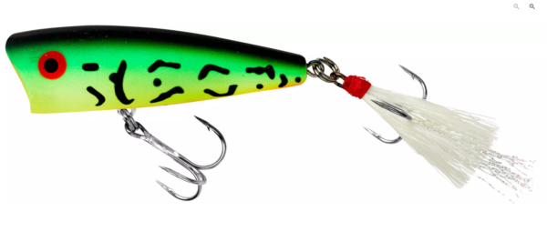 Rebel Fire Tiger Pop-R Topwater Popper